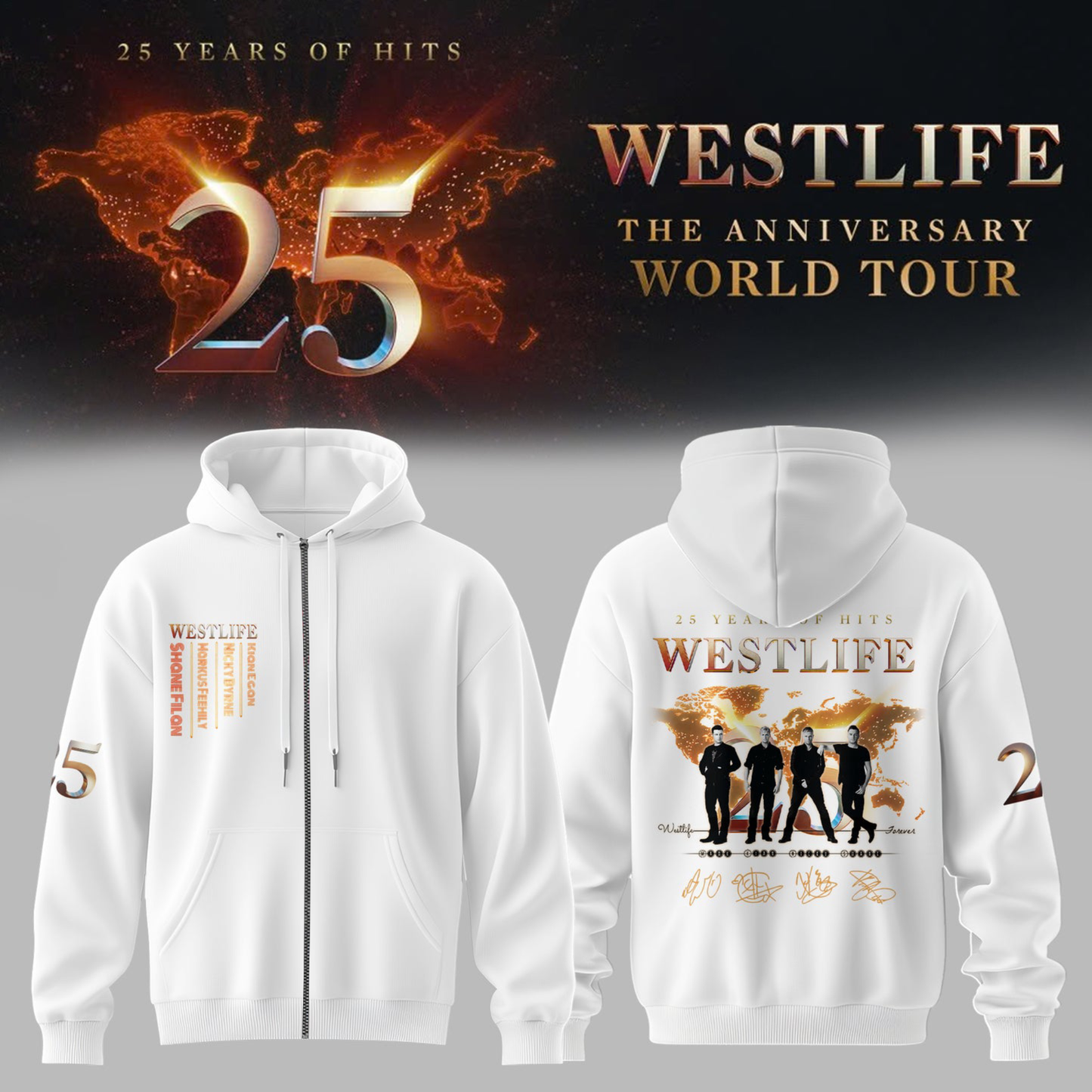 Golden Memories Limited Edition Zip Hoodie