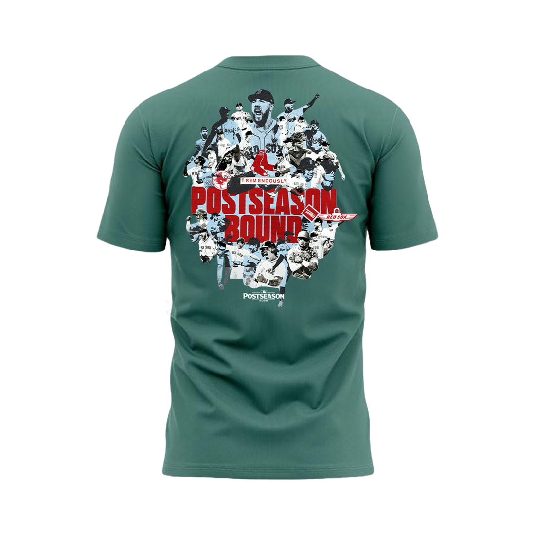 Boston Red Sox 2025 Postseason Locker Room T-Shirt