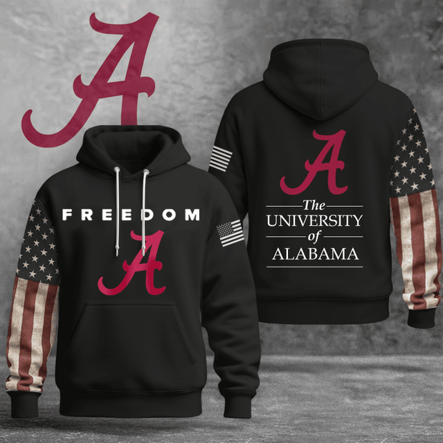 Alabama University Freedom Military Hoodie