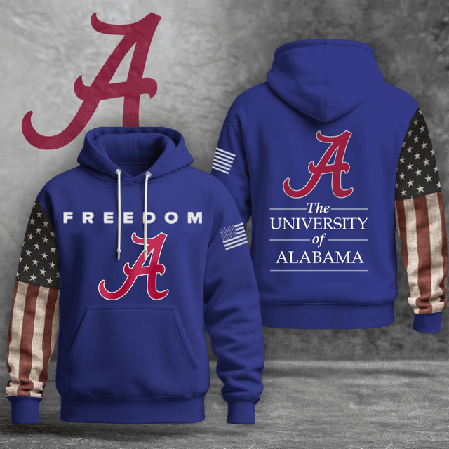 Alabama University Freedom Military Hoodie