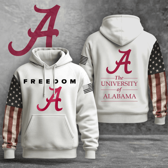 Alabama University Freedom Military Hoodie