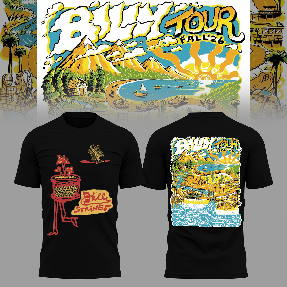 Limited Edition Fall tour 2026 T-shirt