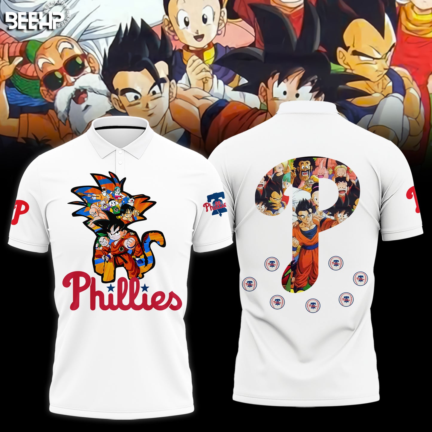 _Philadelphia Phillies Dragon Ball Night Hoodie V1
