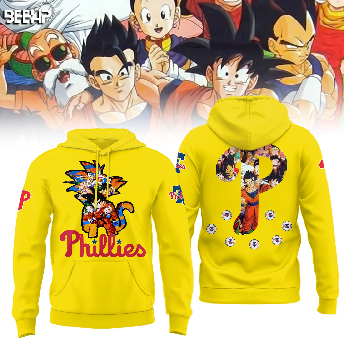 _Philadelphia Phillies Dragon Ball Night Hoodie V1
