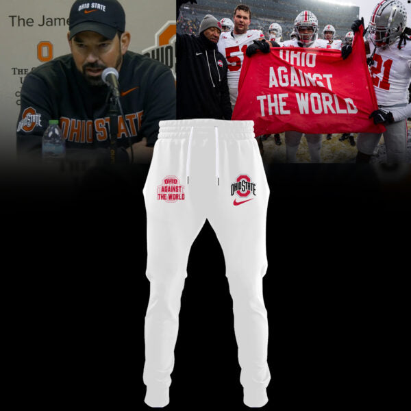 ..Ohio State Buckeyes "Against The World" Limited Edition Hoodie