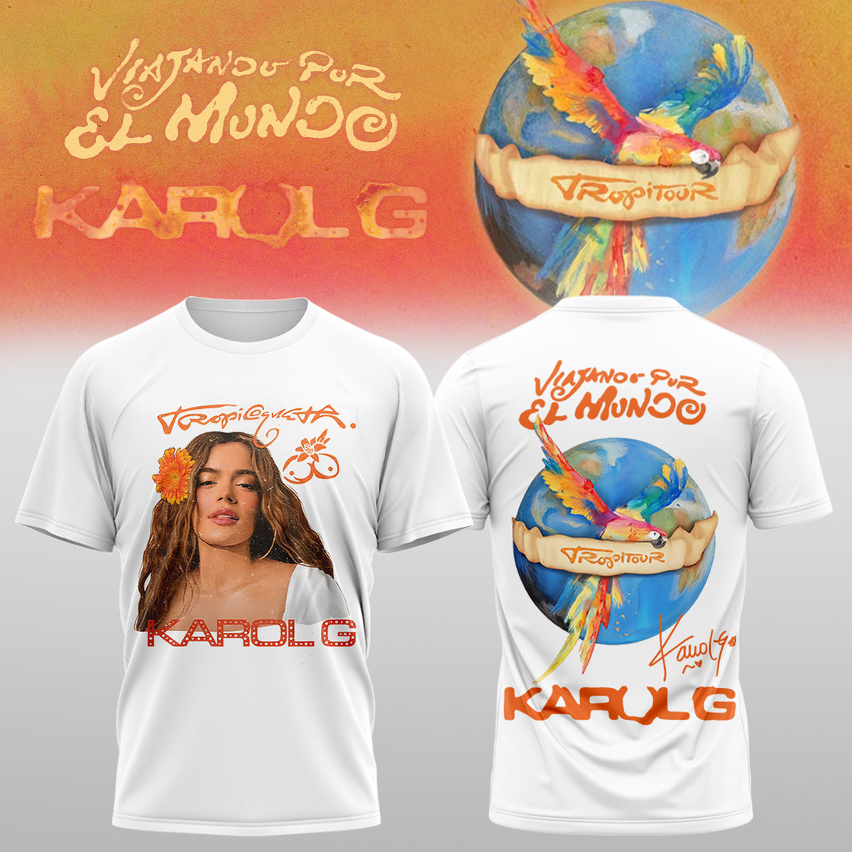 Karol G – Nos Vamos de Tour 2026 Limited Edition Signature – SHIRT