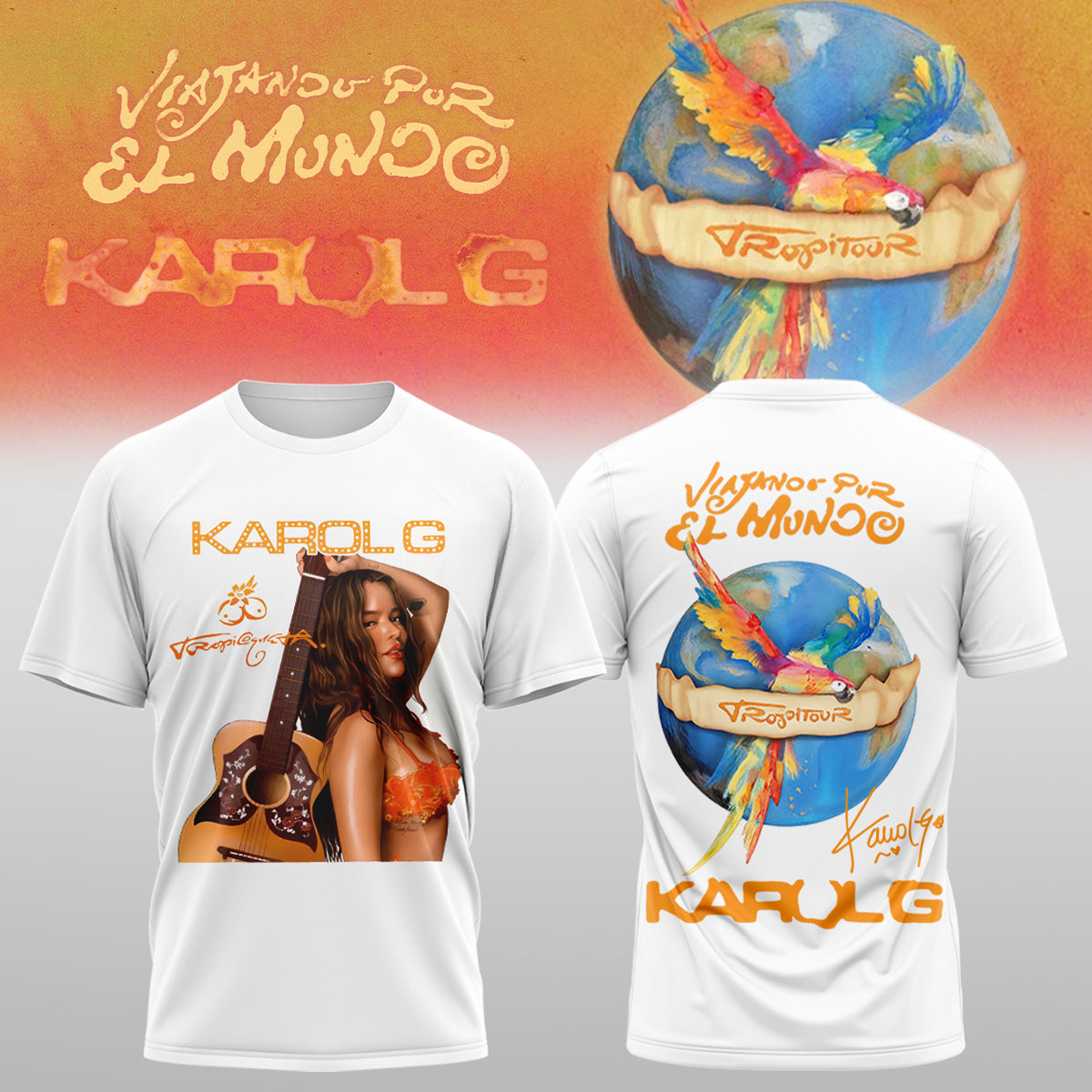 Karol G – Nos Vamos de Tour 2026 Limited Edition Signature – SHIRT