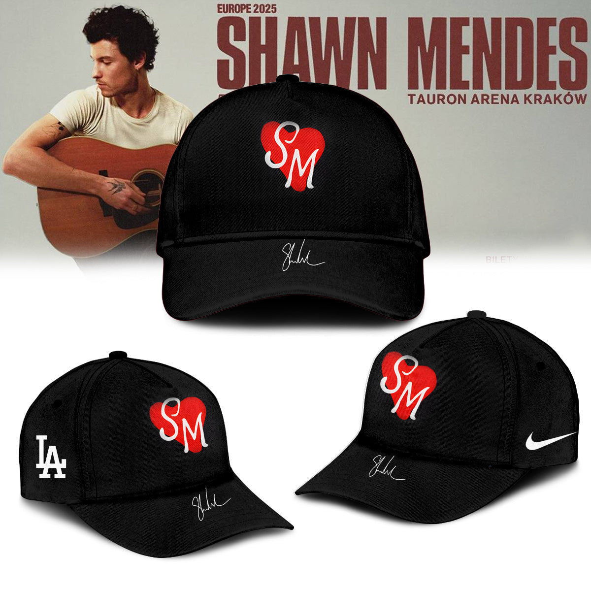 .LA Dodgers _ Shawn Mendes “On The Road Again” Jersey