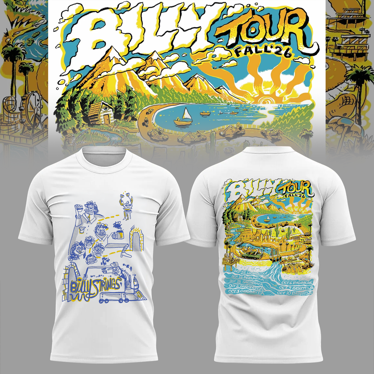 Limited Edition Fall tour 2026 T-shirt