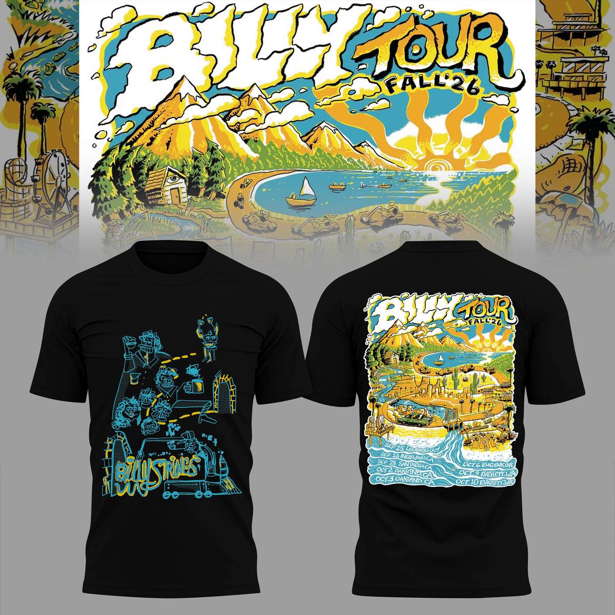 Limited Edition Fall tour 2026 T-shirt