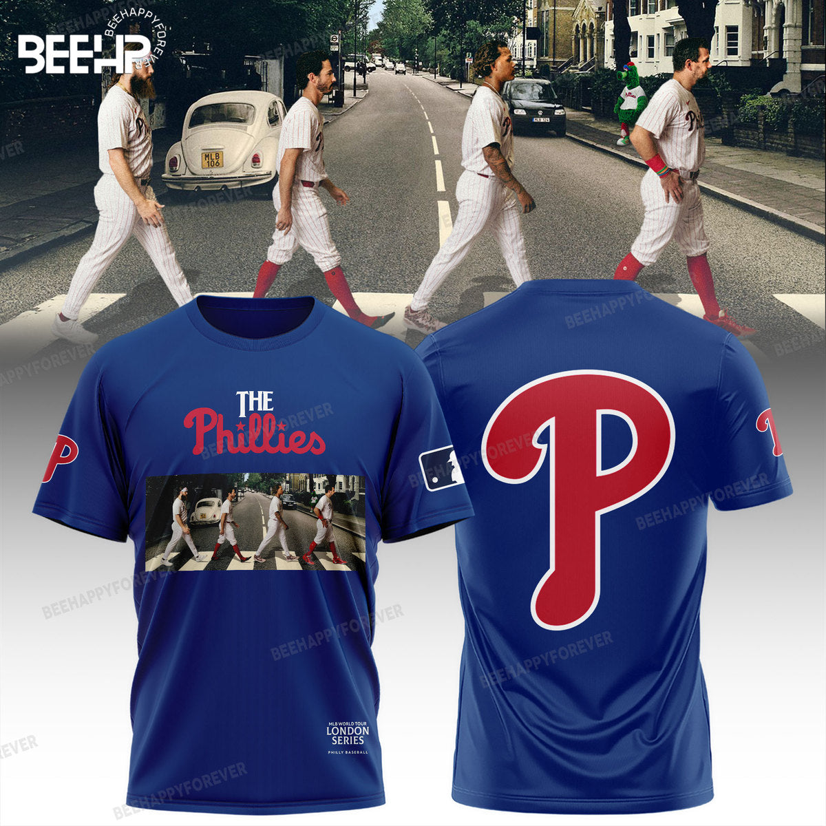 ..Philadelphia Phillies 2024 MLB World Tour London Series Shirt