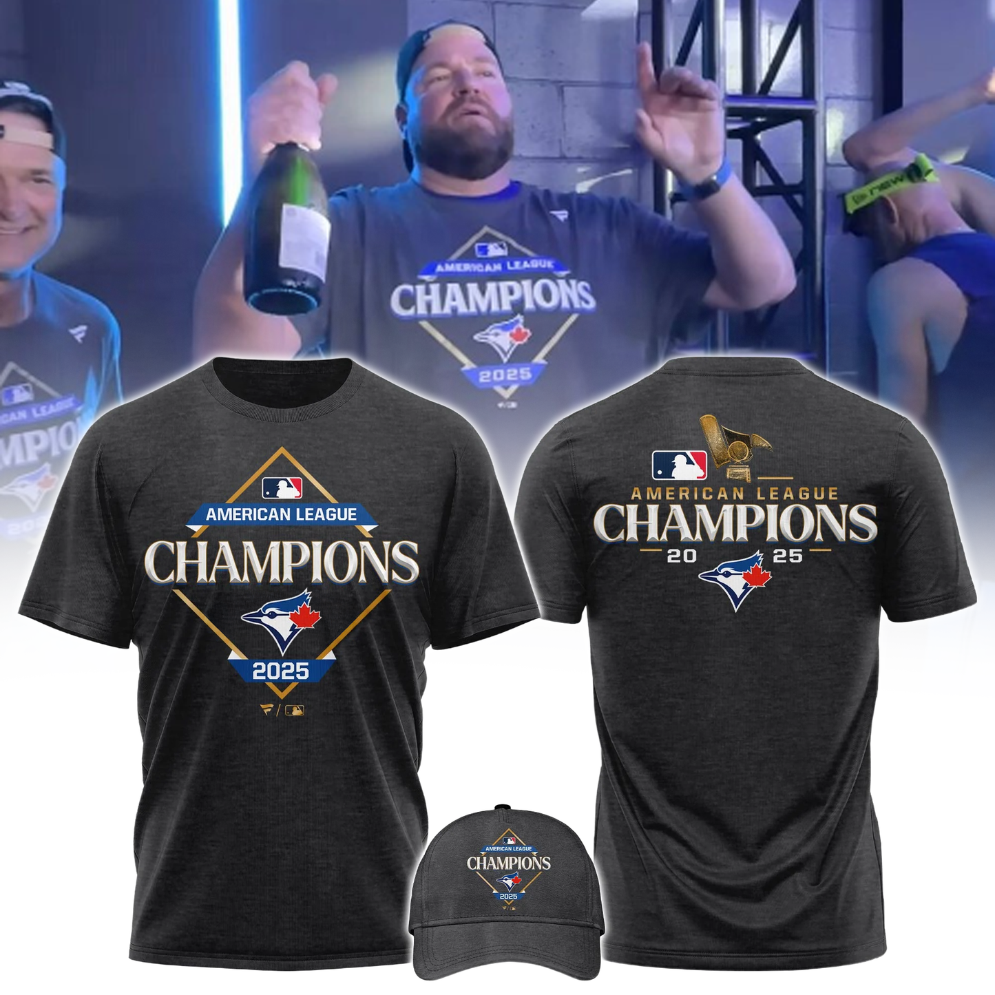 Toronto Blue Jays – 2025 American League Champions Tshirt v1