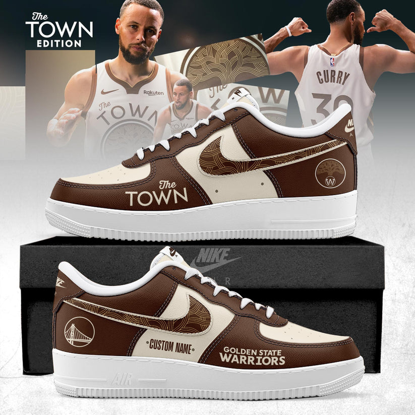 Golden State Warriors City Edition AF1 Sneakers