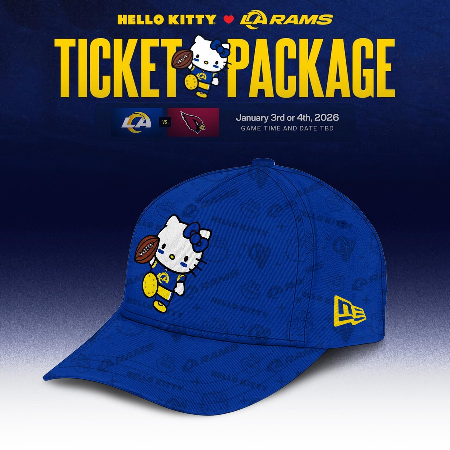 Los Angeles Rams x HK Limited Edition Hoodie