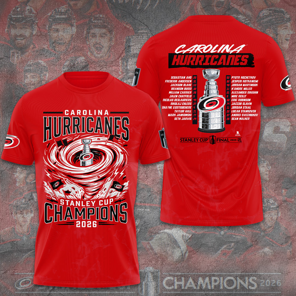 2026 Stanley Cup Champions 3D T-Shirt