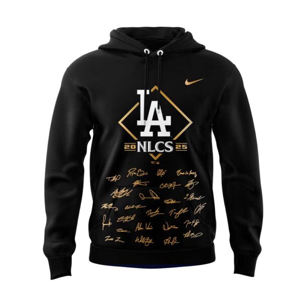 . LA.Dodgers 2025 National League Division Series Champions Combo Black Hoodie