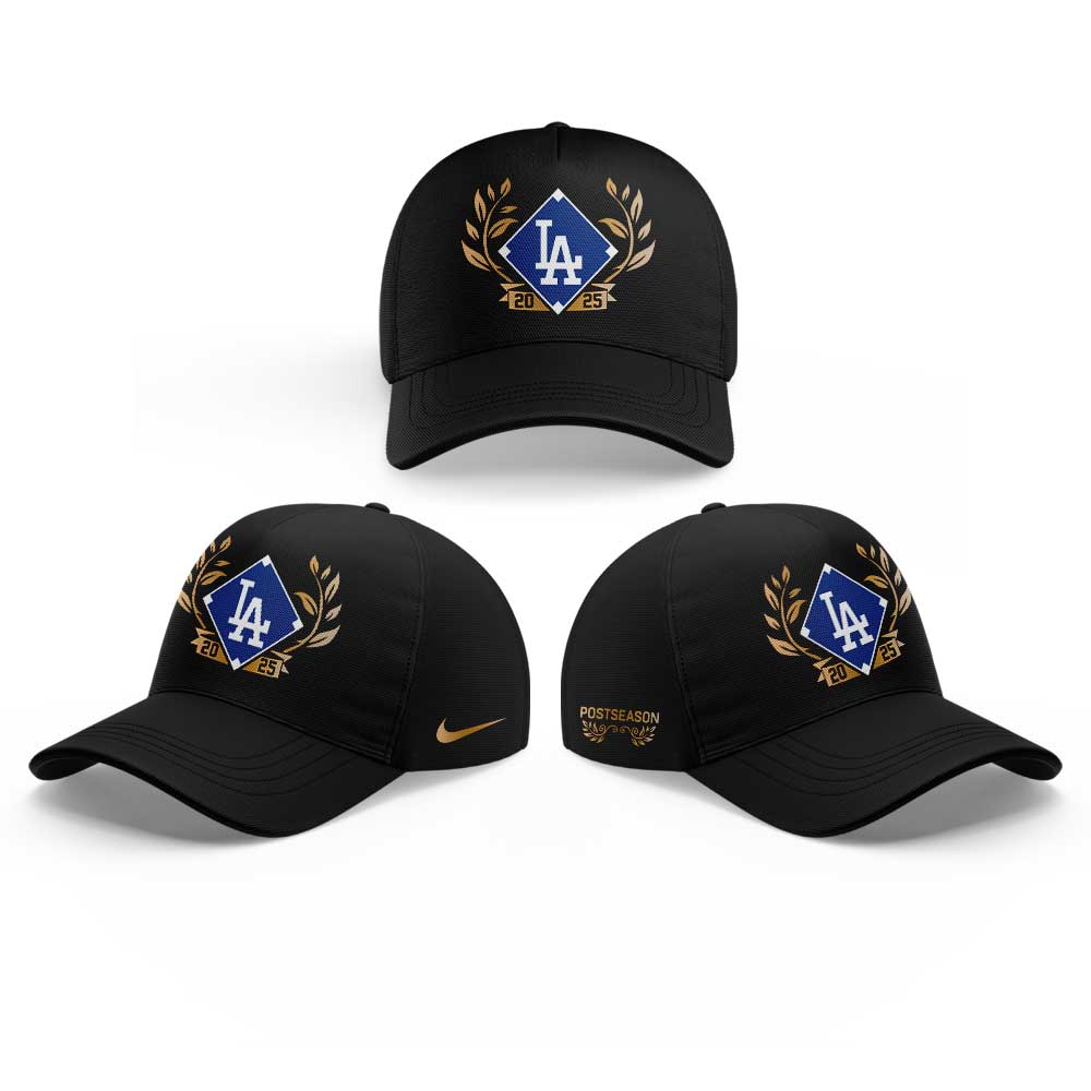 . LA.Dodgers 2025 National League Division Series Champions Combo Black Shirt