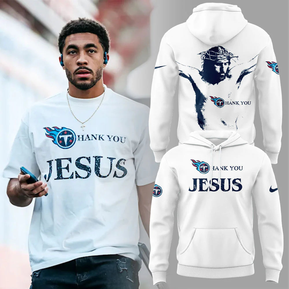 Tennessee Titans Thank You Jesus Limited Edition Hoodie
