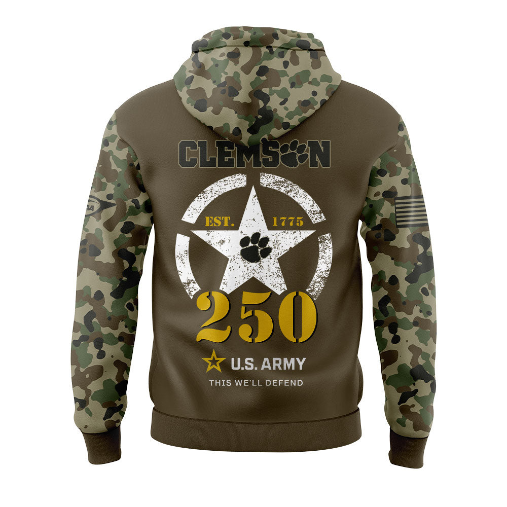 Limited Edition C Football Navy 250th Celebration Hoodie