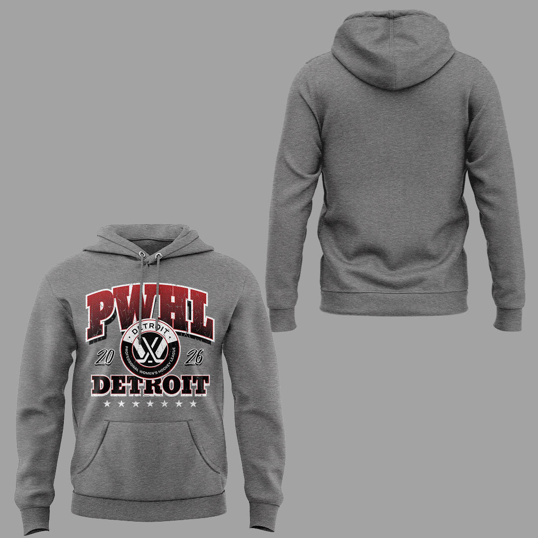 Limited Edition PWHL Detroit Hoodie