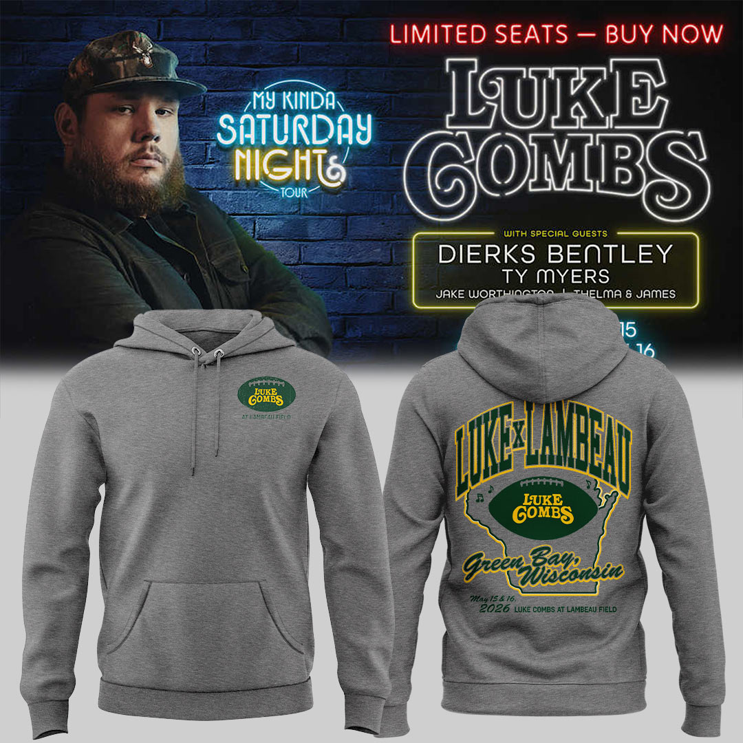 LC “My Kinda Saturday Nights Tour” at Lambeau Field Stadium Hoodie