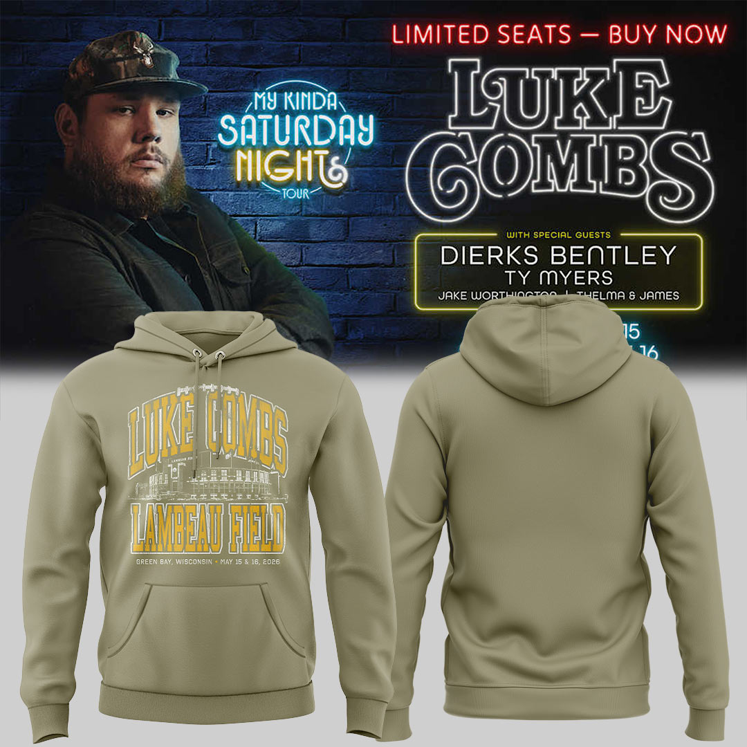 LC “My Kinda Saturday Nights Tour” at Lambeau Field Stadium Hoodie