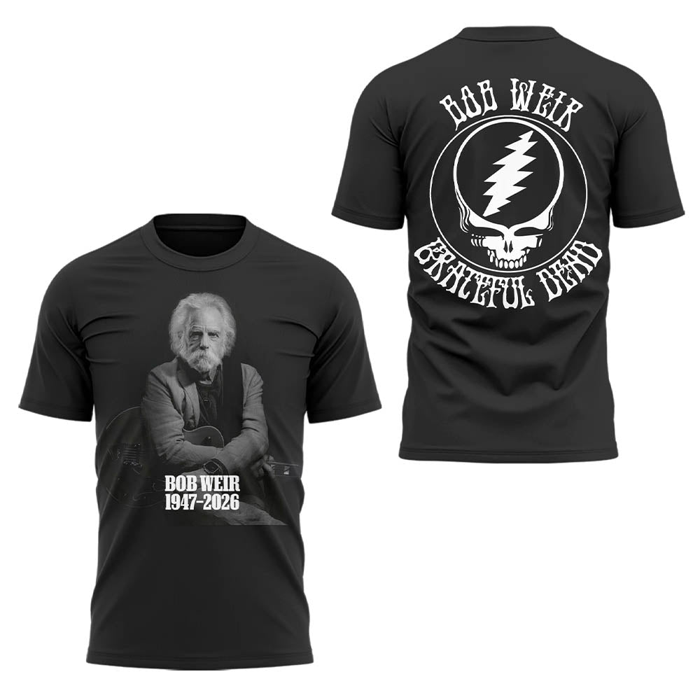 Limited Edition In Loving Memory Of Bob Weir Shirt