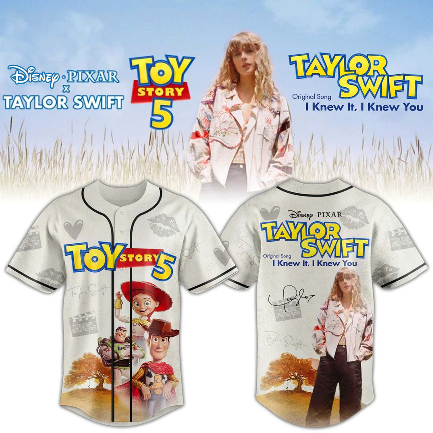 TS x Toy Story 5 “I Knew It, I Knew You” Limited Edition Jersey