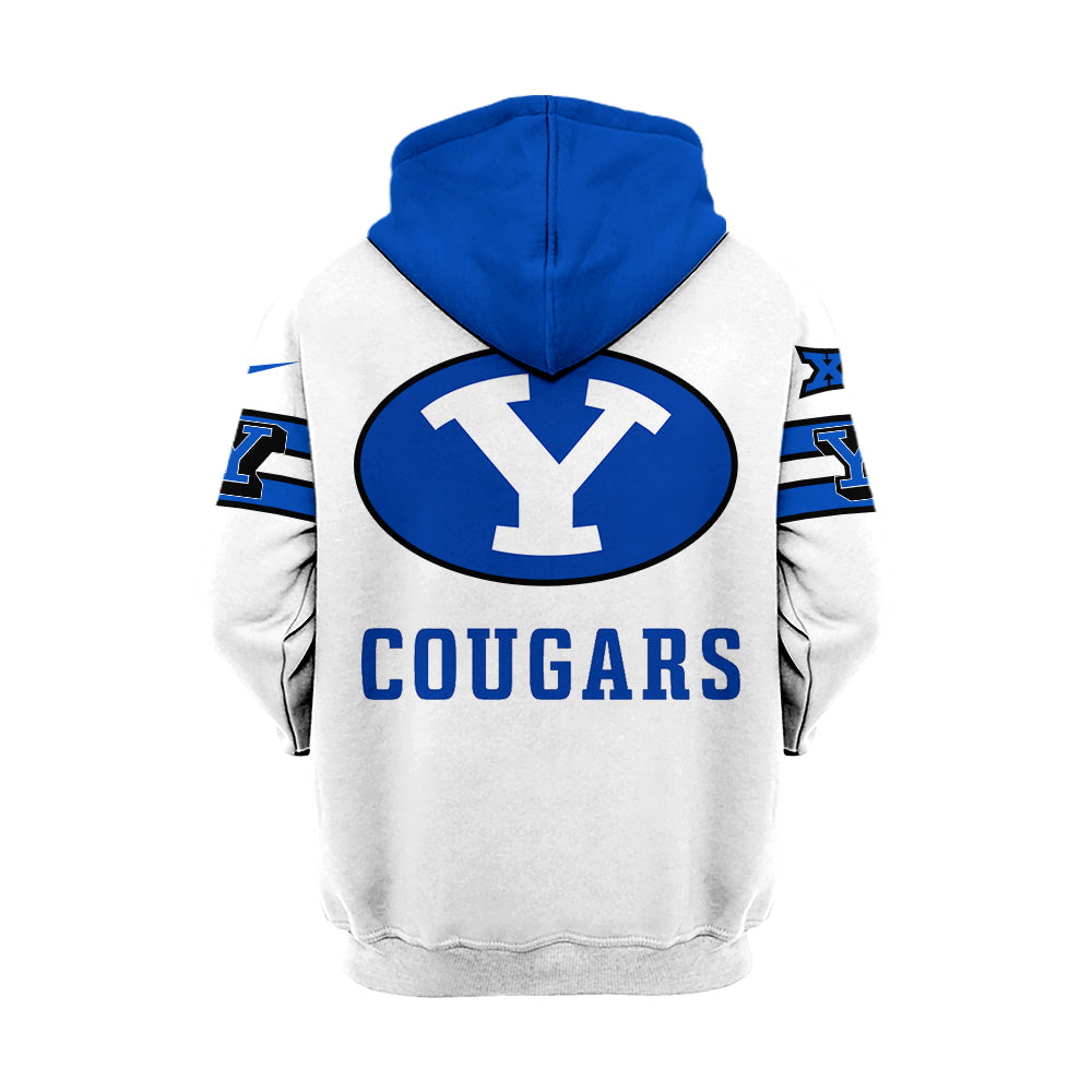 BYU Football White 1996 Throwback Limited Hoodie-MPU07032405