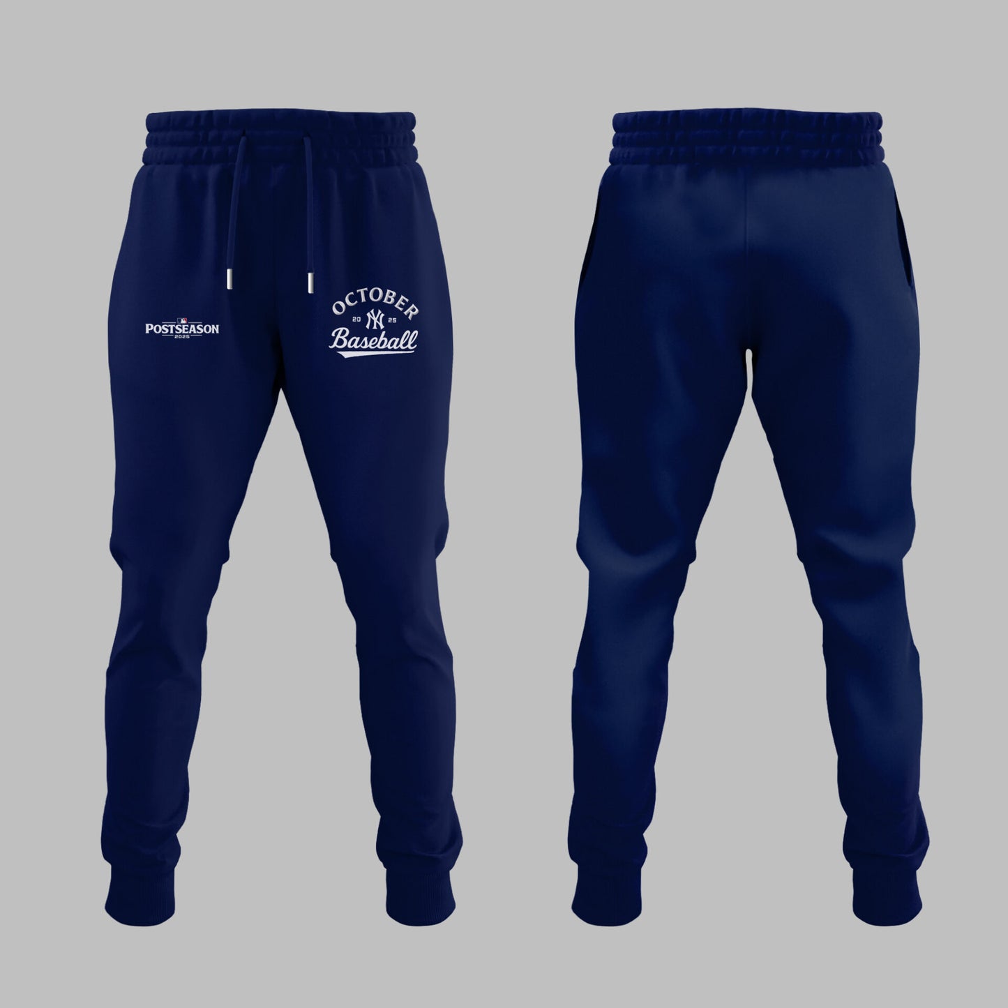 Limited Edition Yankees October Baseball Navy Hoodie