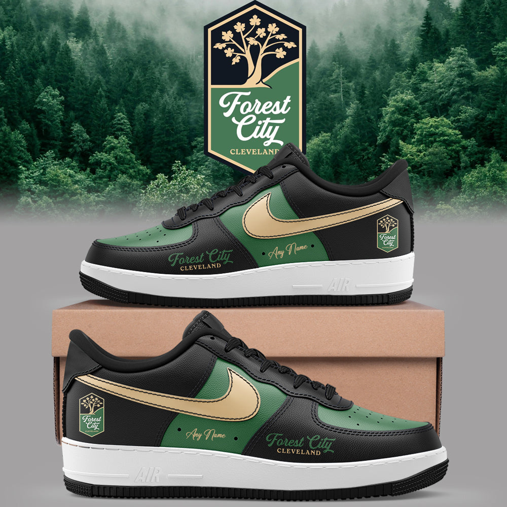 Limited Edition Forest City Cleveland Custom Name Shoes