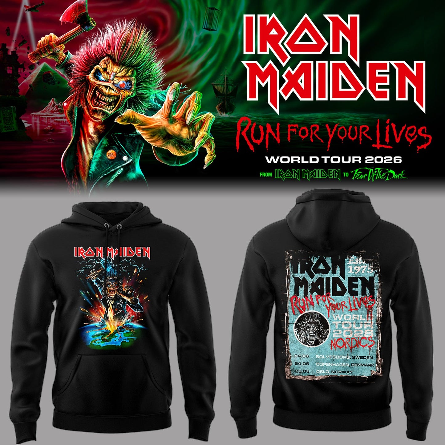 Limited Edition Run For Your Lives 2026 Hoodie