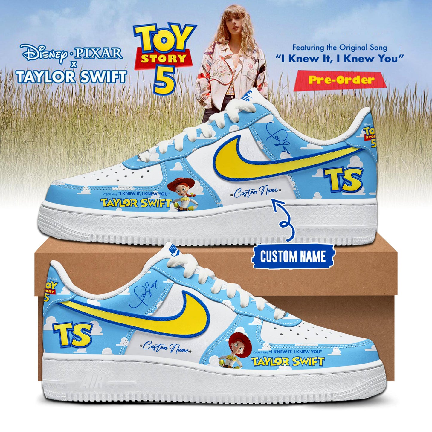 TS x Toy Story 5 “I Knew It, I Knew You” Limited Edition Sneakers