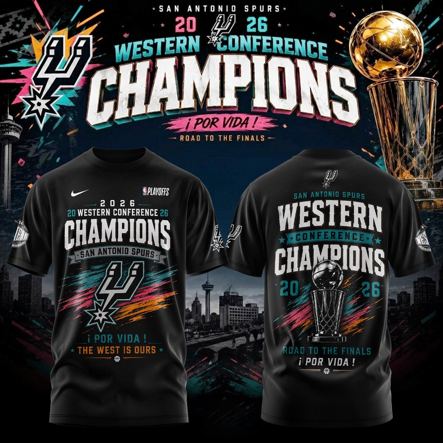 _ 2026 Western Conference Champions Tshirt