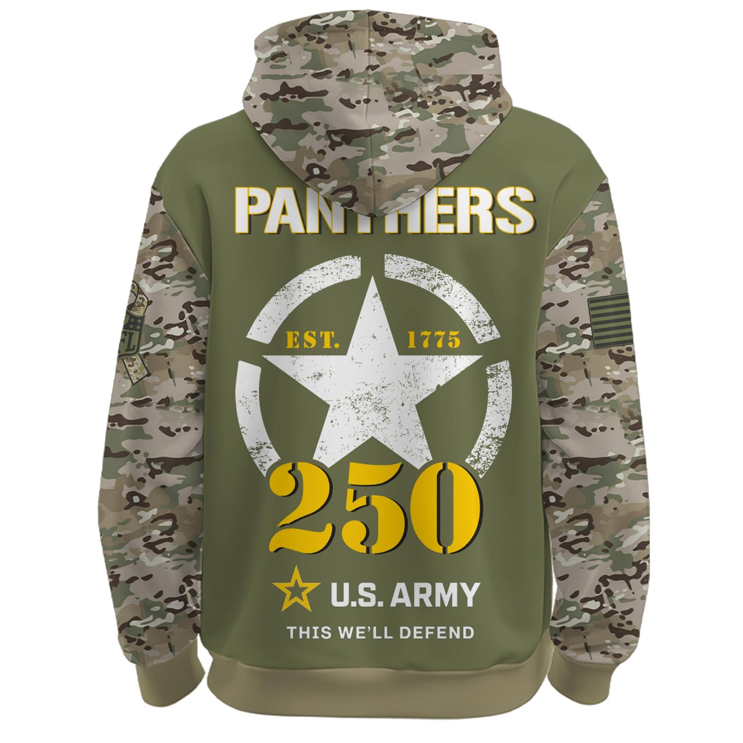 .CAR-Army 250th Birthday Limited Editions Hoodie