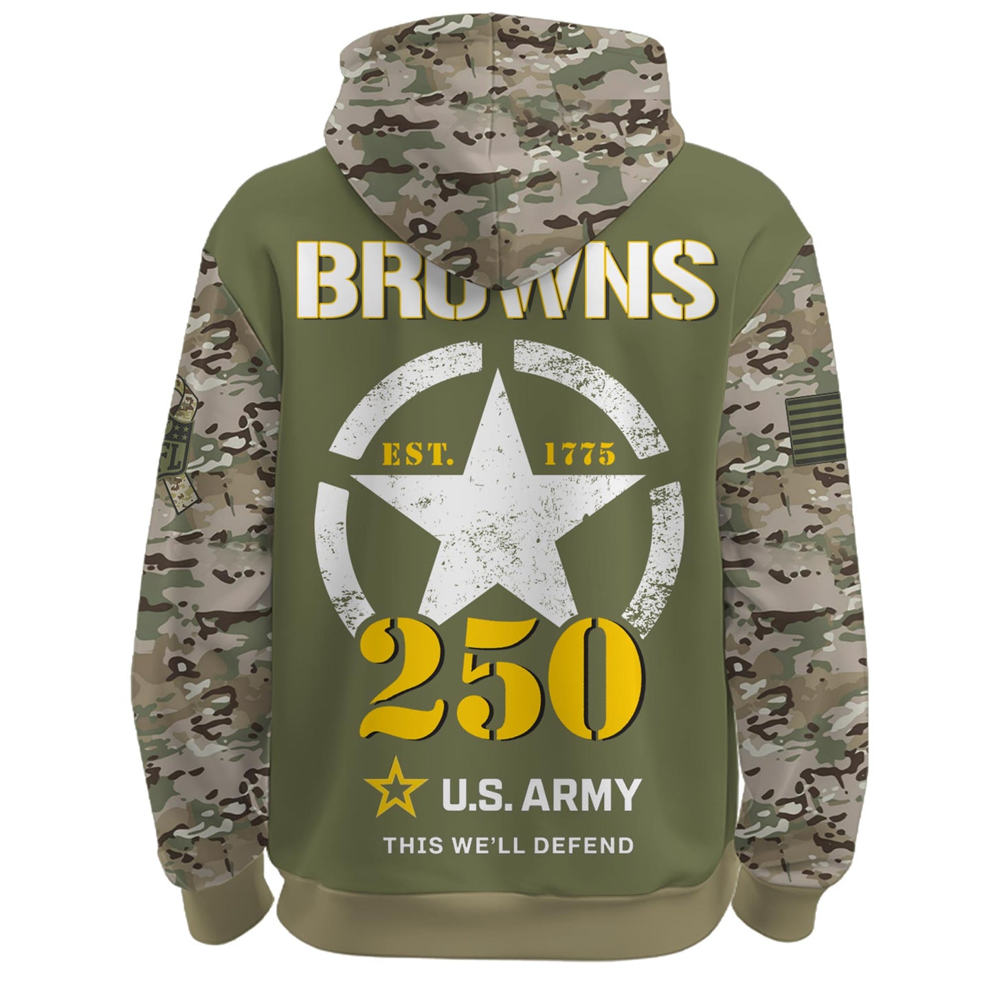 .CLE-Army 250th Birthday Limited Editions Hoodie