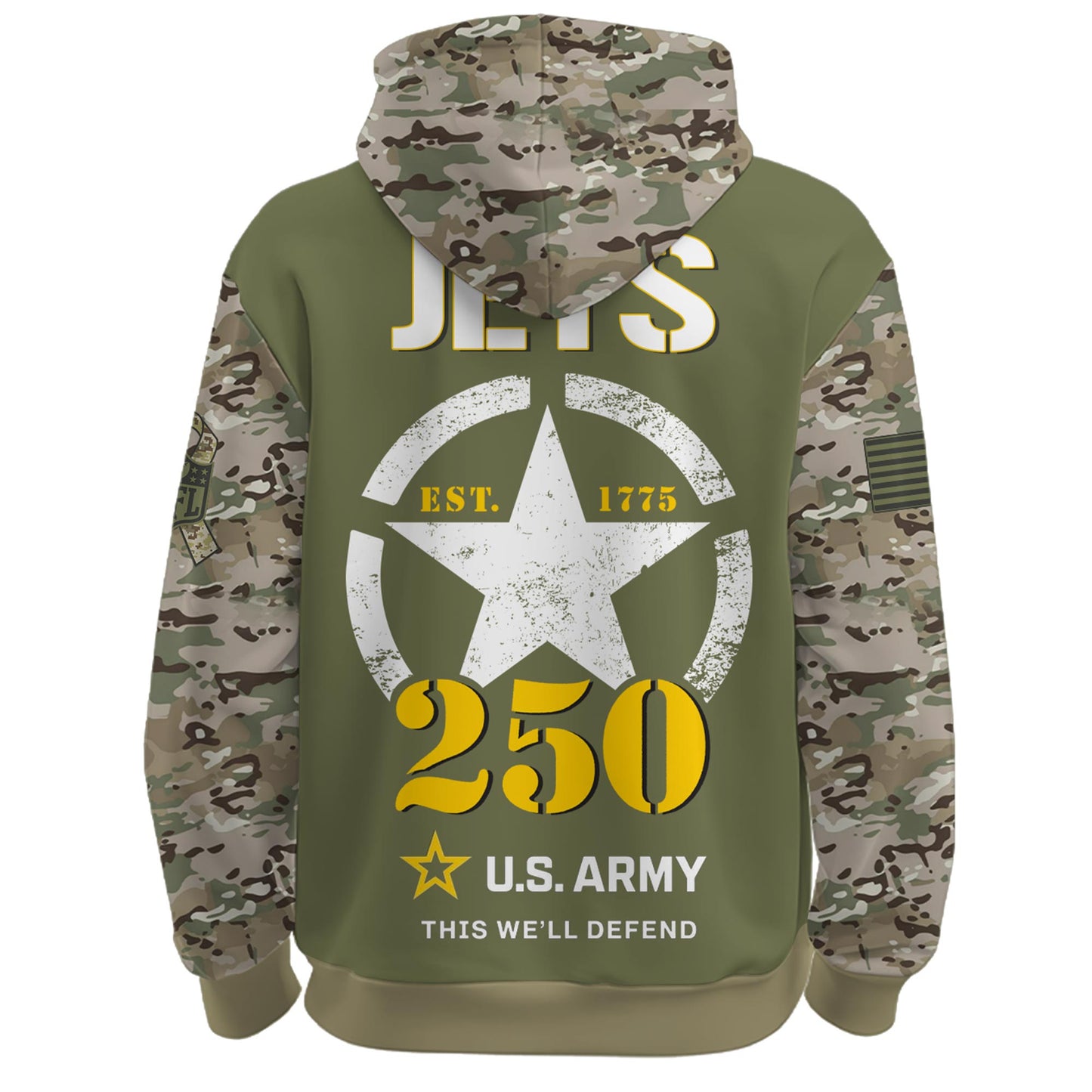 .NYJ-Army 250th Birthday Limited Editions Hoodie