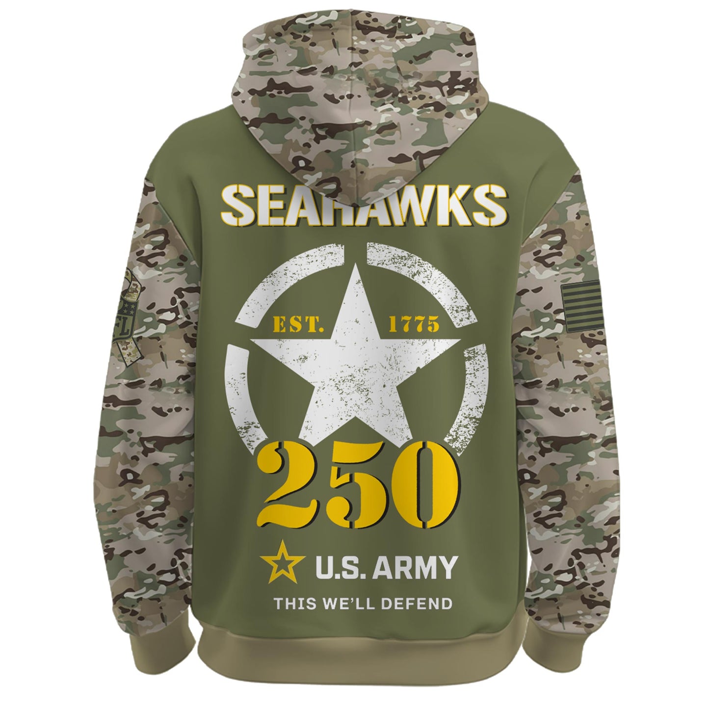 .SEA-Army 250th Birthday Limited Editions Hoodie