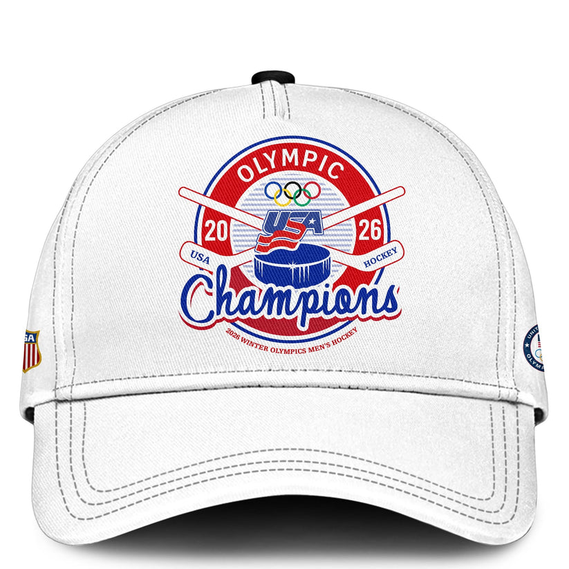 USA Special Men Hockey Milano-Cortina Olympics Champions 2026 Limited Edition T.shirt