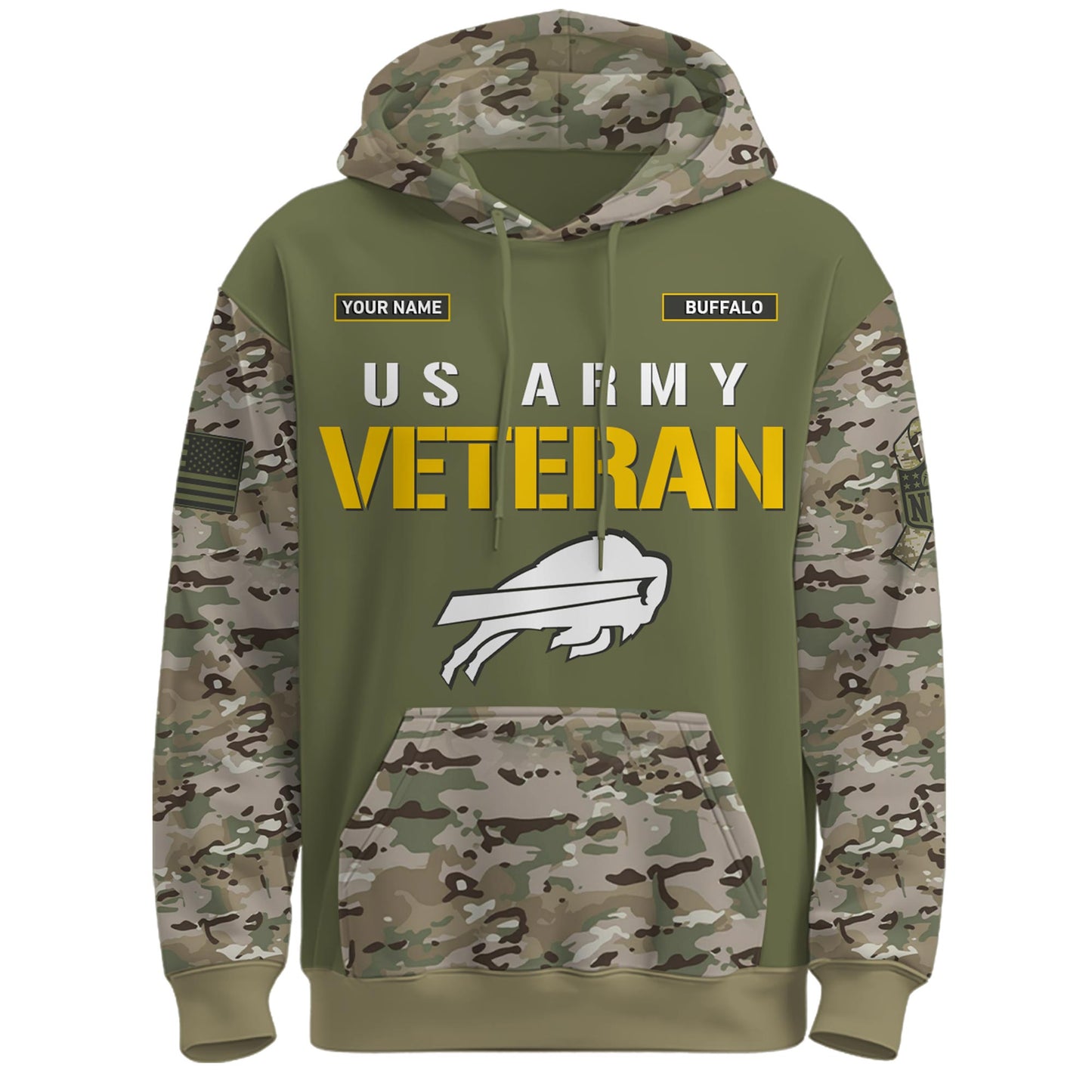 .BUF-Army 250th Birthday Limited Editions Hoodie