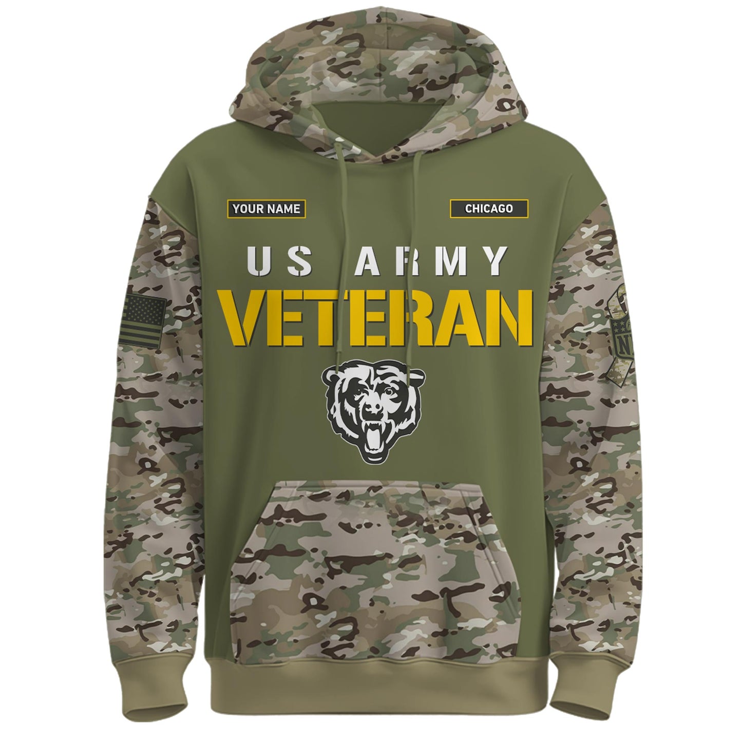 .CHI-Army 250th Birthday Limited Editions Hoodie