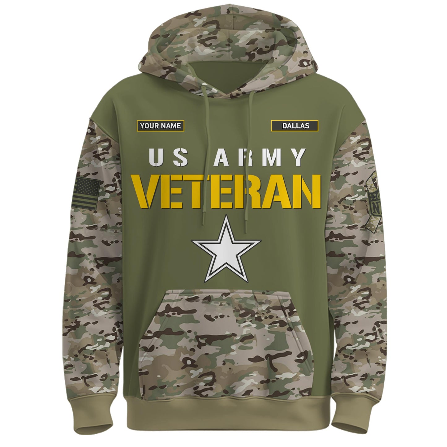 .DAL-Army 250th Birthday Limited Editions Hoodie