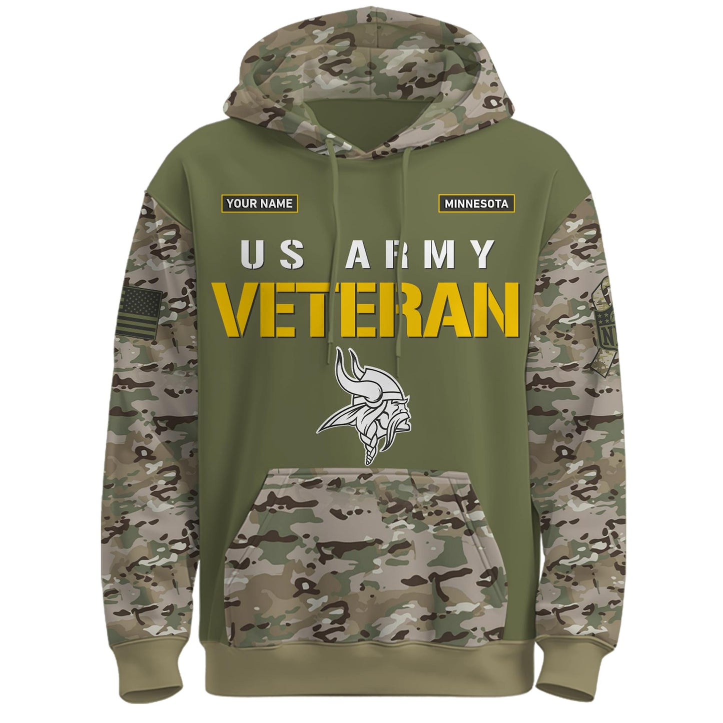 .MIN-Army 250th Birthday Limited Editions Hoodie