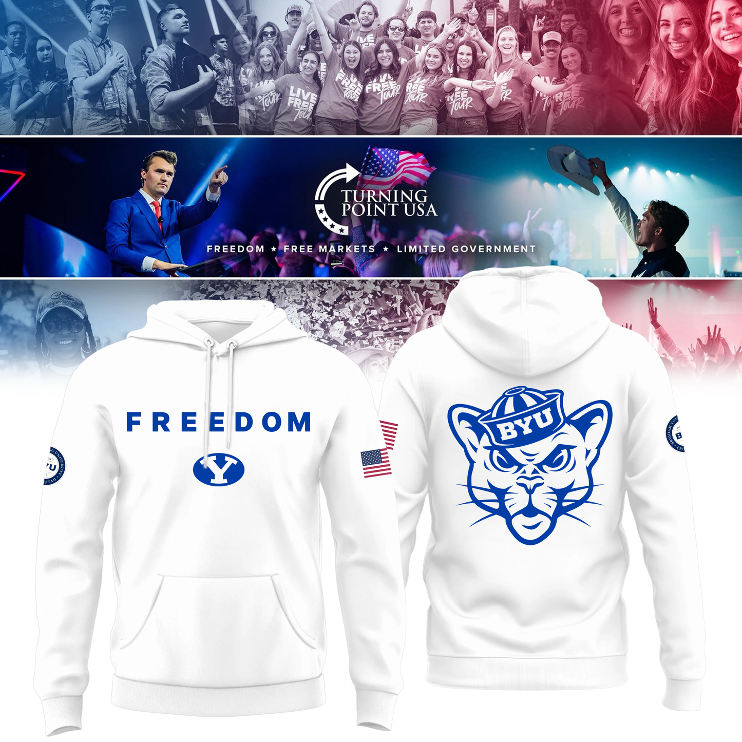 Limited Edition BYU Freedom Hoodie