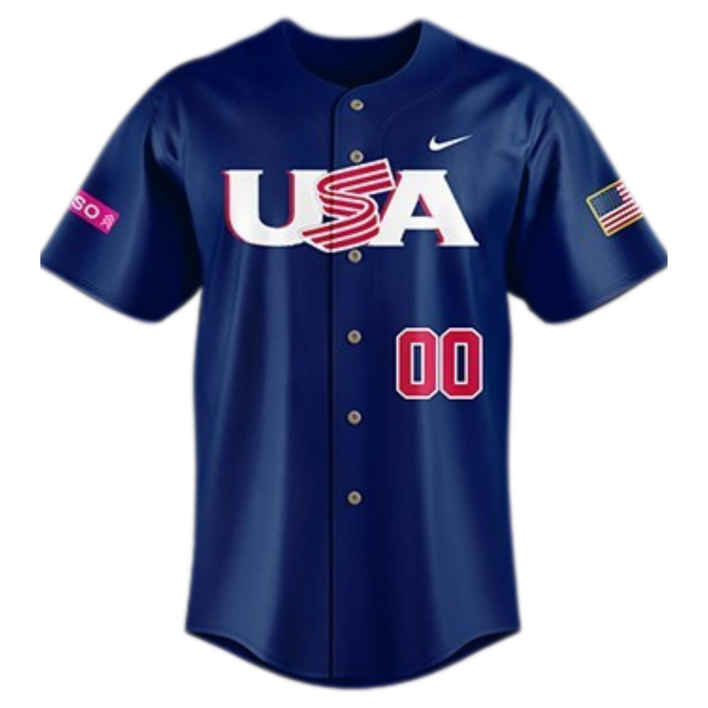 WBSC USA U-18 World Cup Champion Jersey 2025
