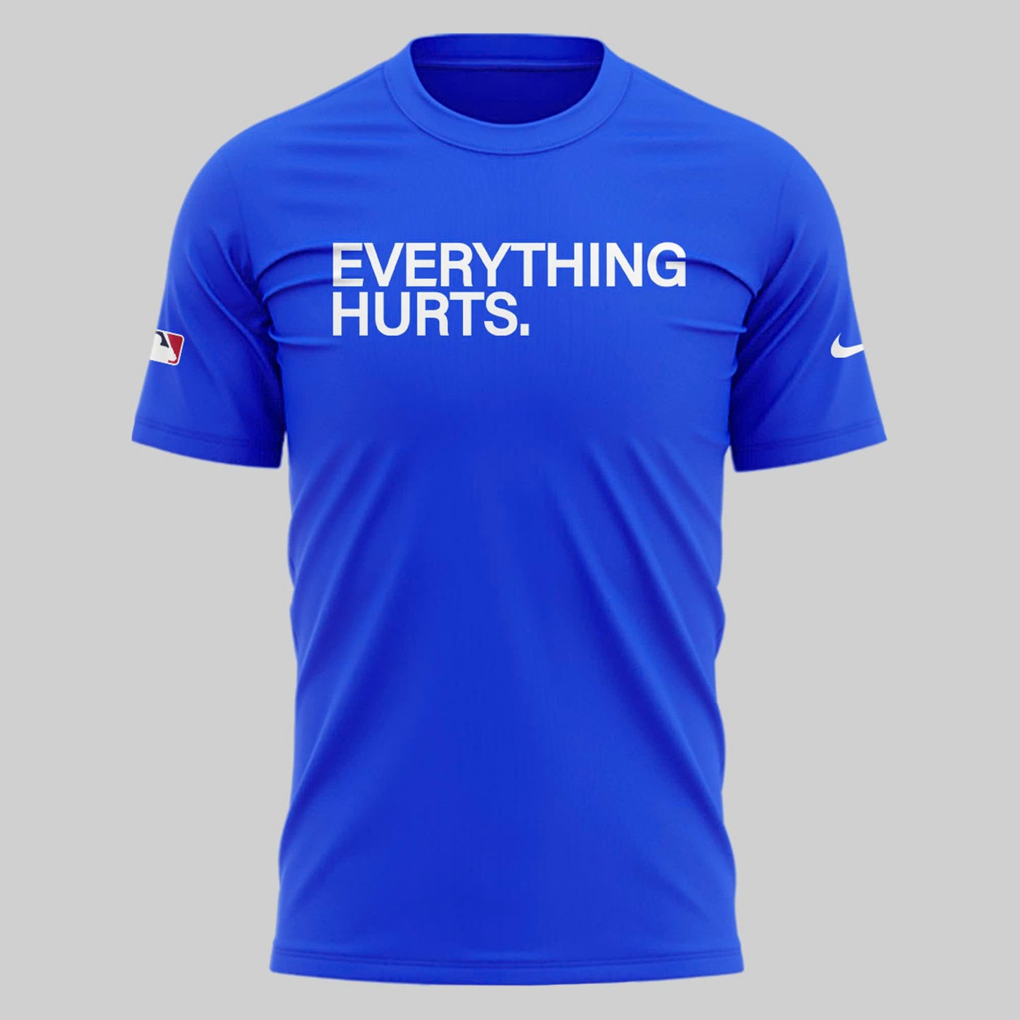 Limited Edition 2025 Everything Hurts Chicago Cubs T-Shirt 2