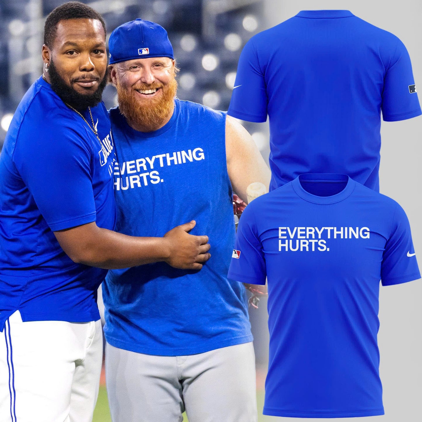 Limited Edition 2025 Everything Hurts Chicago Cubs T-Shirt 2