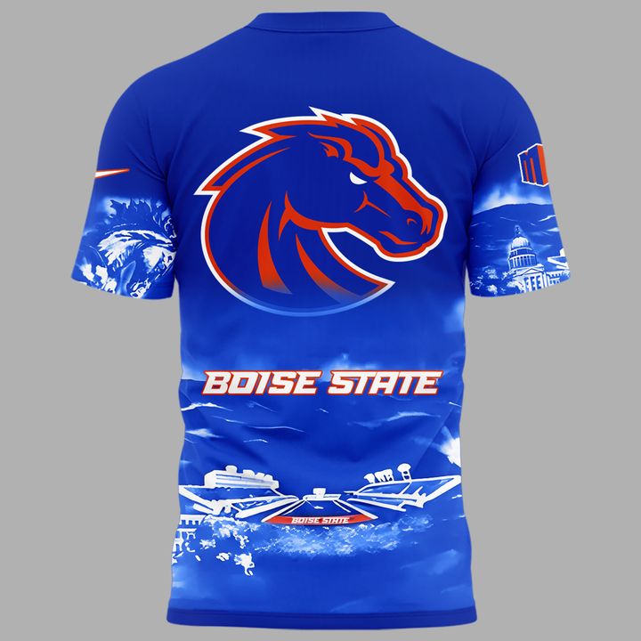 TS1 - "The Blue and the State of Idaho" - Boise State Broncos Football - Special Edition Tshirt 2025