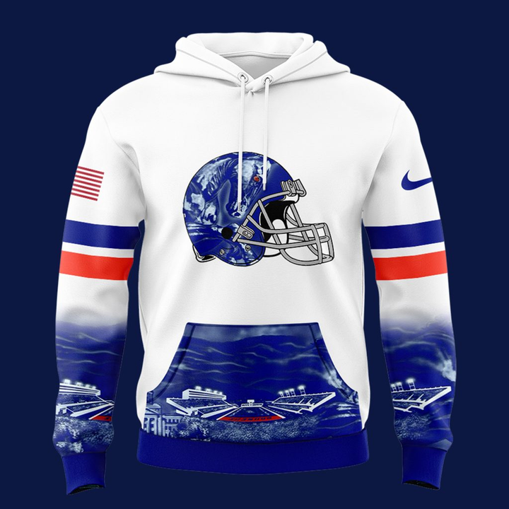H07 - "The Blue and the State of Idaho" - Boise State Broncos Football - Special Edition 2025 Hoodie