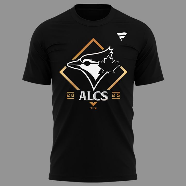 Limited Edition Youth Toronto Blue Jays Black 2025 American League Division Series Champions Locker Room T-Shirt.